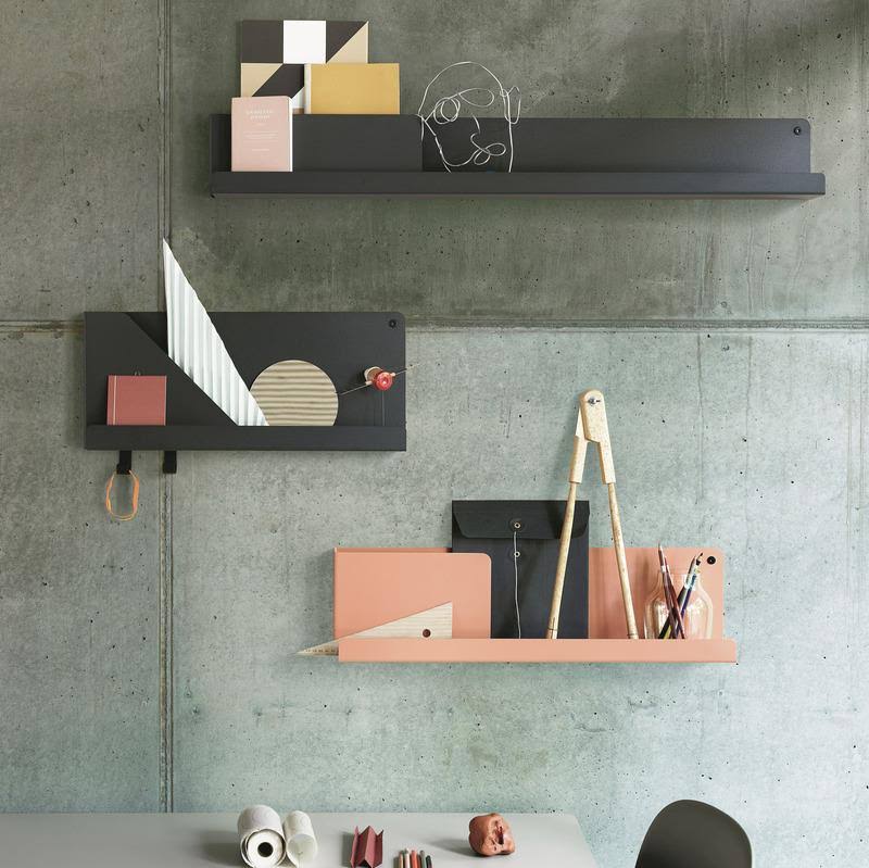 Folded Shelves 51 x 22 cm, Burnt Orange J122410