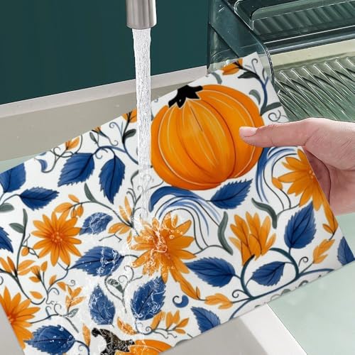 Botanical Faux Leather Placemats Pack of 6 S1344
