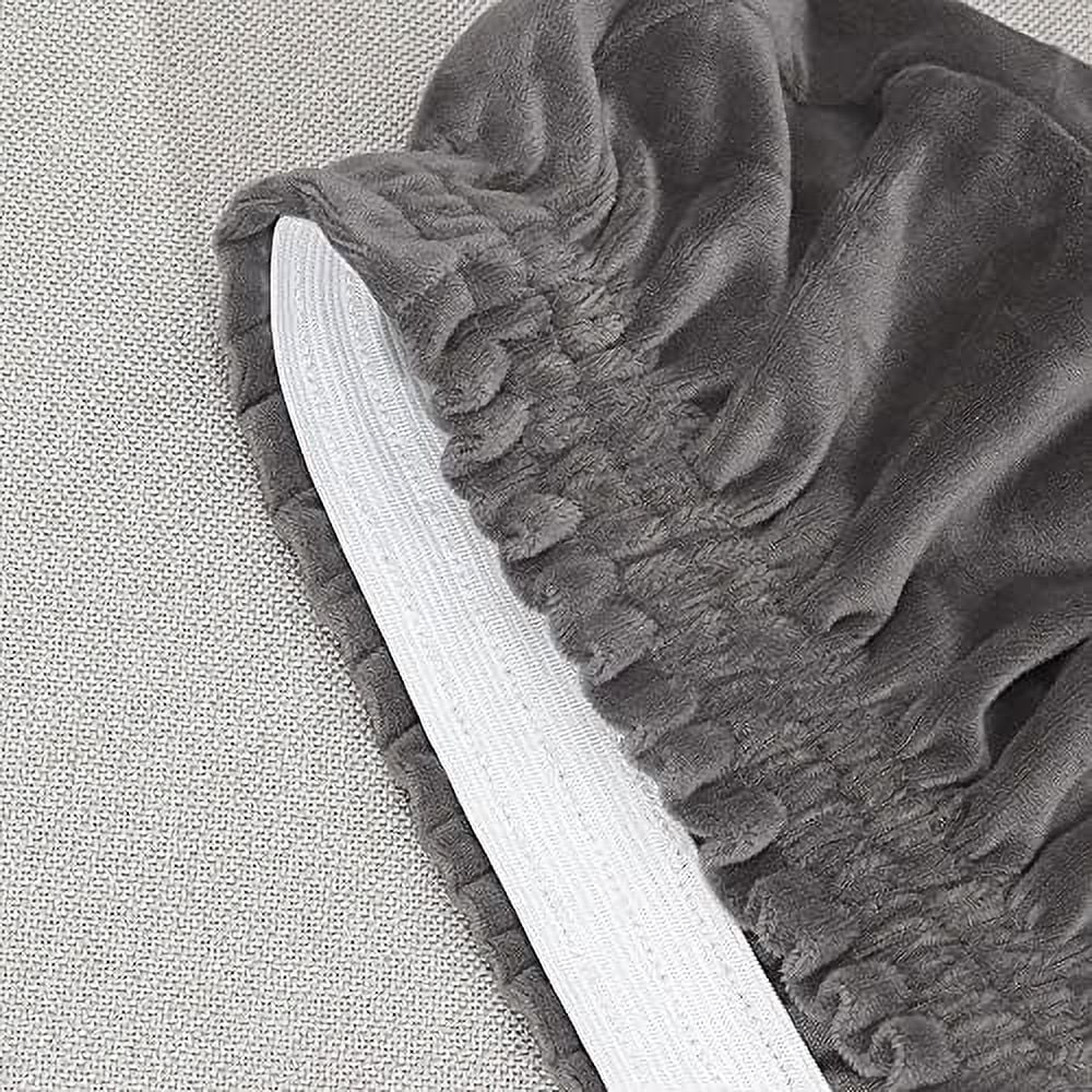 Velvet Stretch Corner Sofa Cover V34530