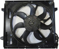 Radiator and A/C Condenser Fan Assembly 2012-2018 3.6L Brushless Motor F6762