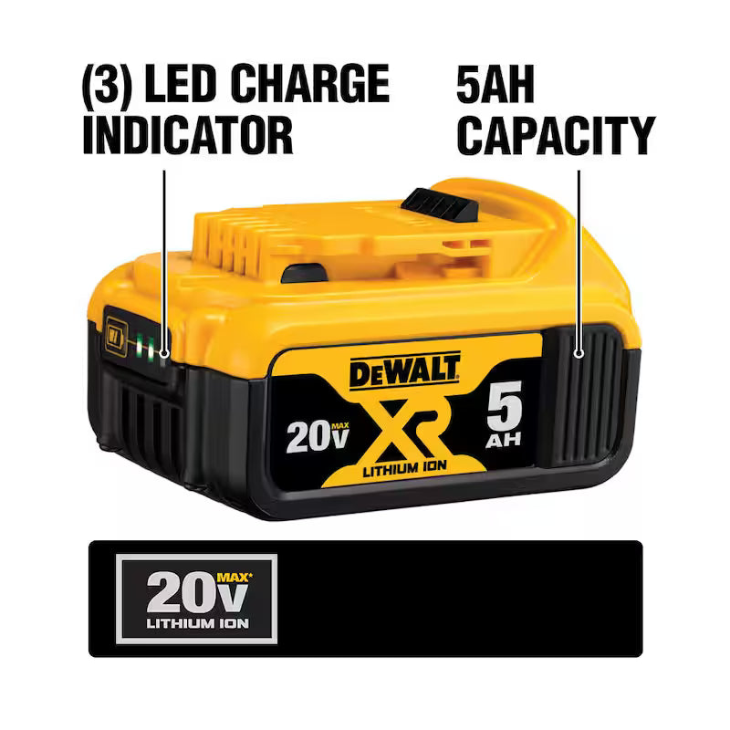 20V MAX XR Lithium-Ion 5.0Ah Battery 10 Pack T51630