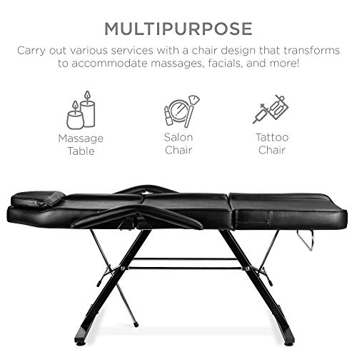 71in 3-Section Multipurpose Massage Bed J388