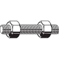 7/8 inch-9 x 5-1/4 inch Plain Carbon Steel Fully Threaded Studs, 40 pk. A8940