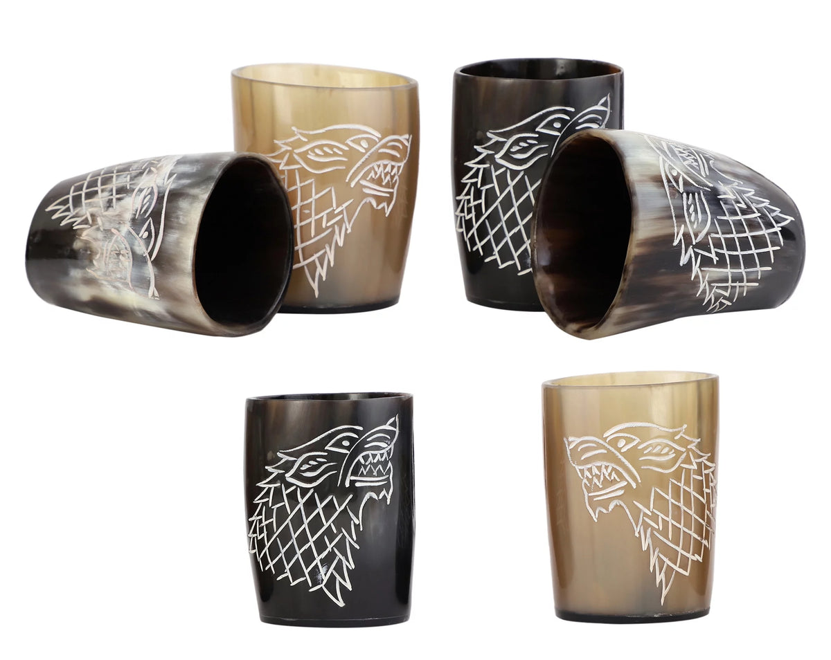 Drinking Horn Cups Pack Of 6 U466808