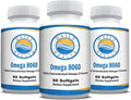 2400mg Omega 3 Fish Oil 60 Softgel O34173