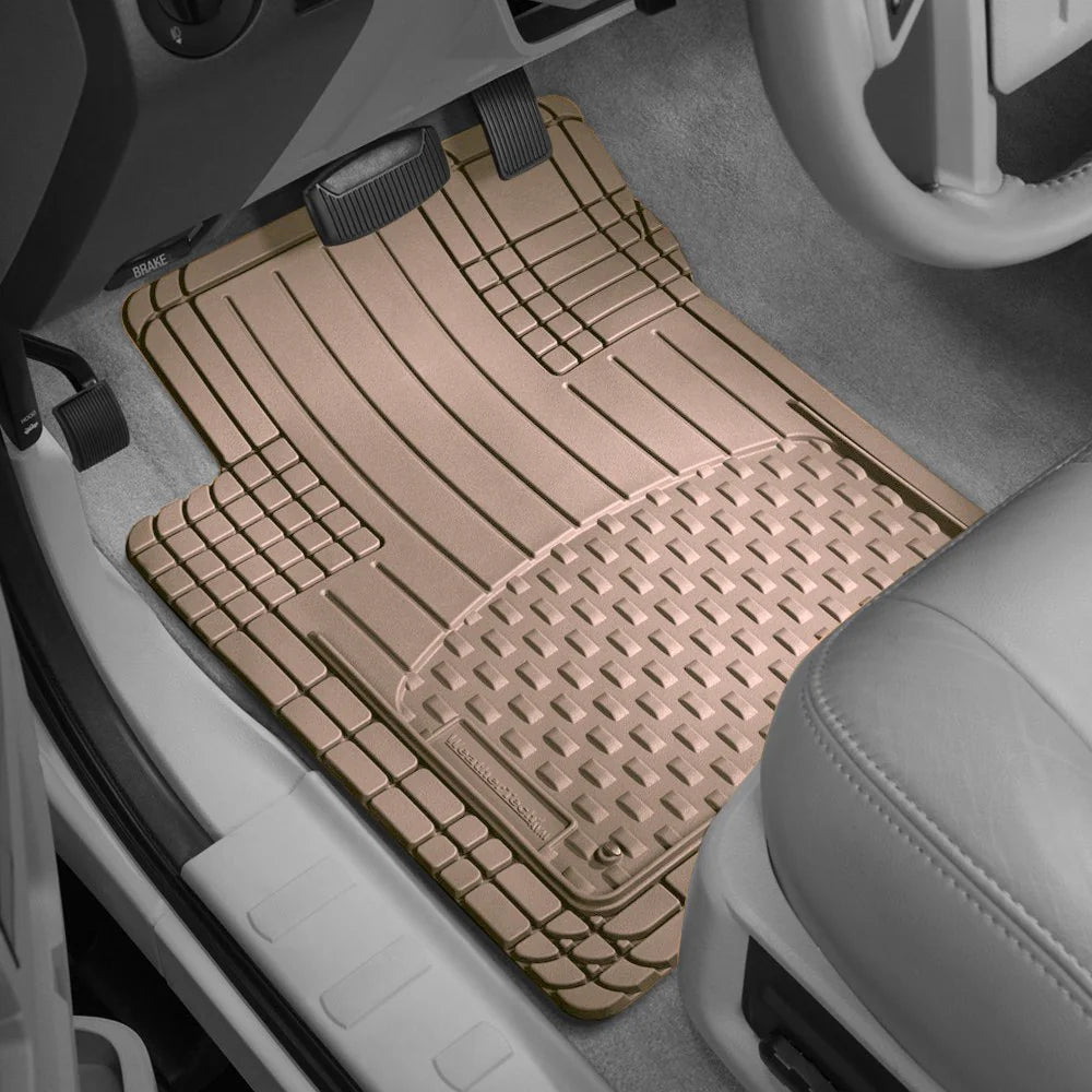 Tan 4-Piece Set All Weather Floor Mats F7402