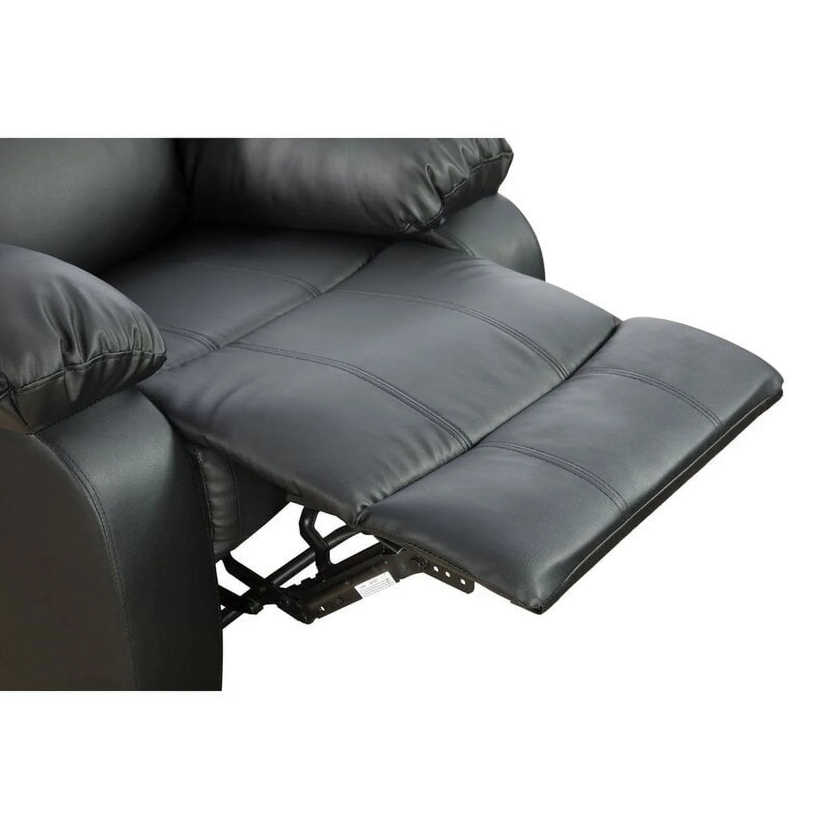 Black Manual Rocker Recliner V92716