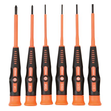 Precision Electrical Screwdriver Set, 6 Piece Y42080