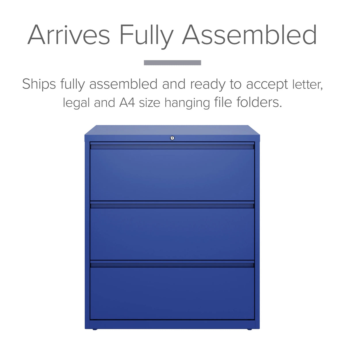 36 Inch Wide 3 Drawer Metal Lateral File Cabinet R308