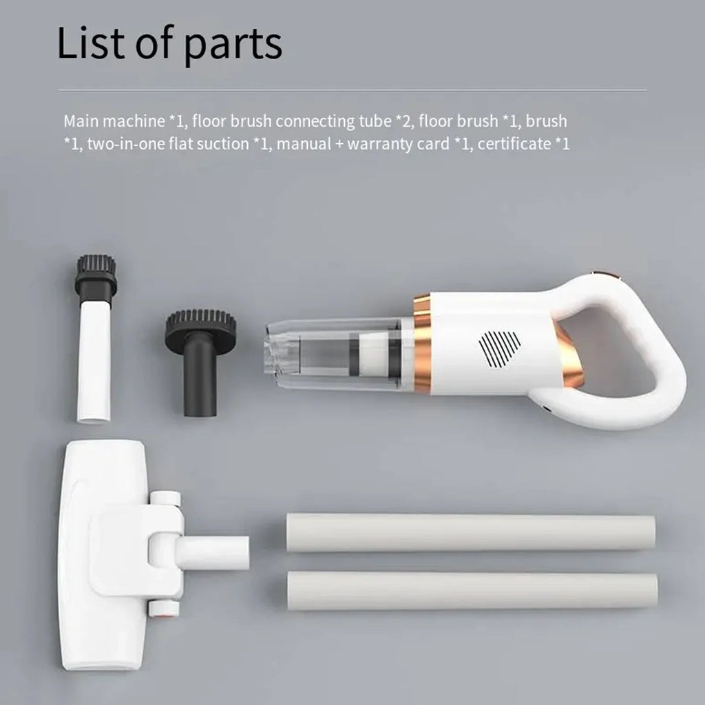 Cordless Vacuum Cleaner, 8500Pa White N146439