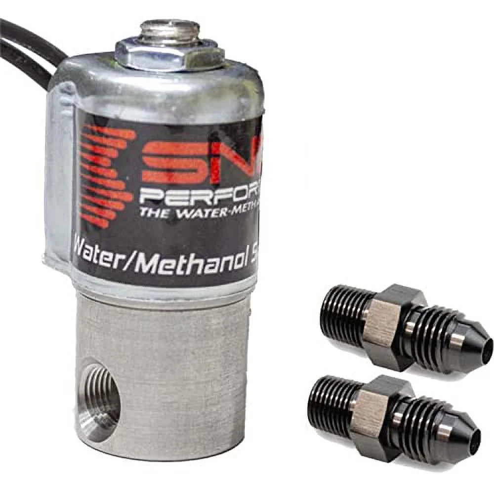 High Flow Water-Methanol Solenoid Upgrade 4AN Fittings F46412
