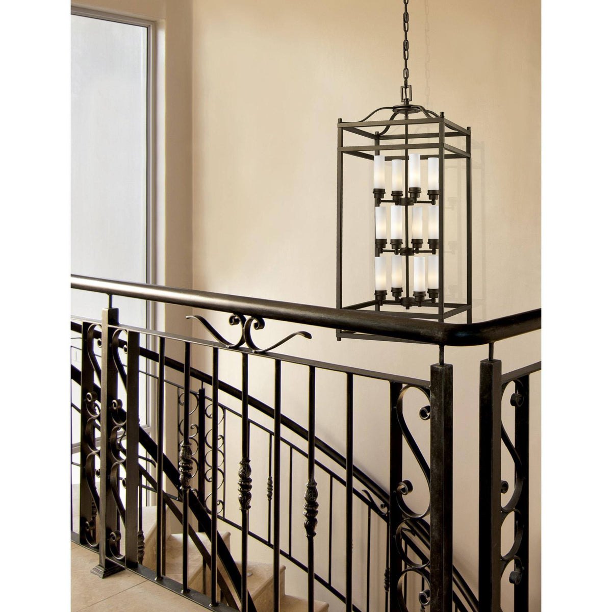 Chrome 3 Light Semi-Flush Mount Z9313