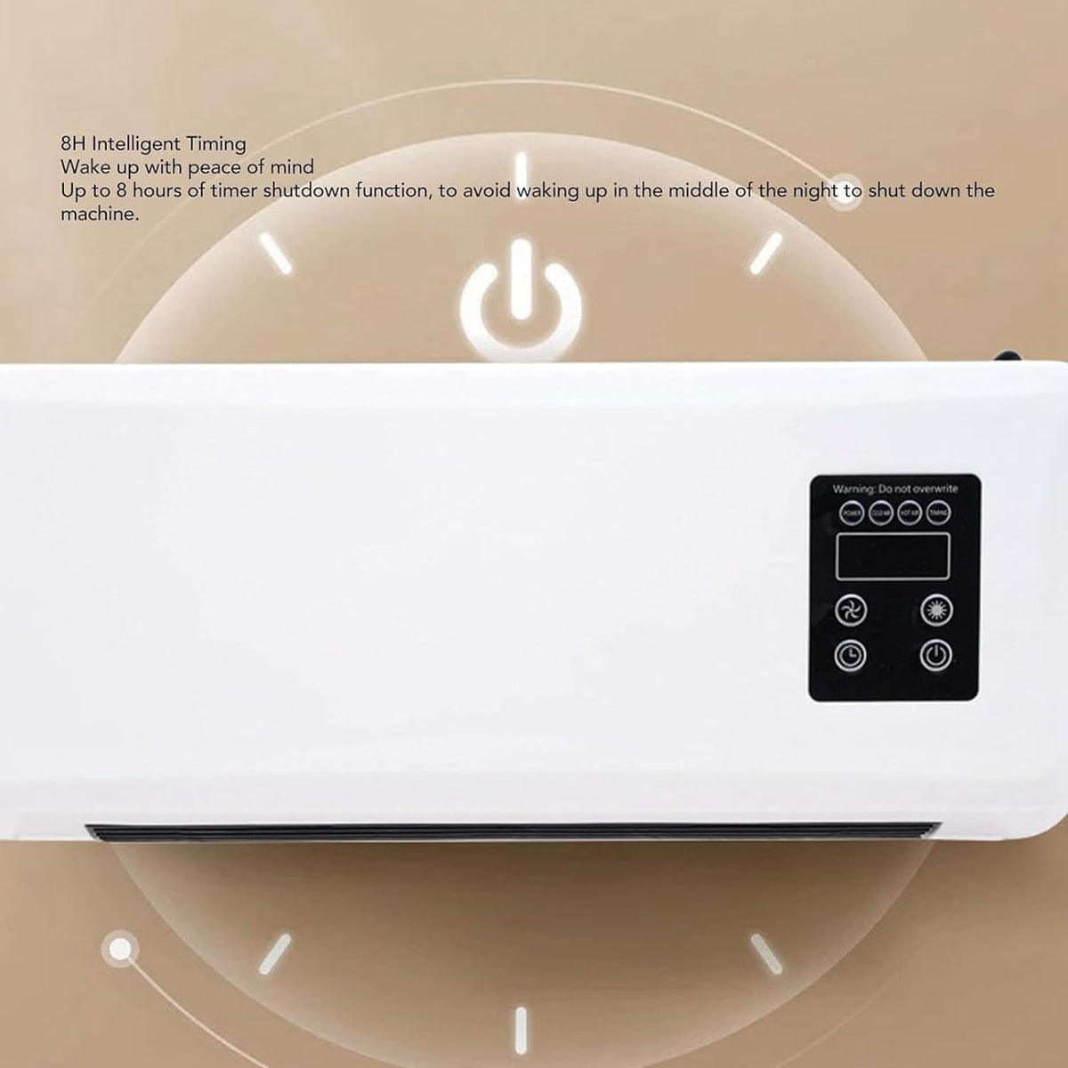 Wall Mounted Mini Cooling and Heating Air Conditioner with Remote Control H968270