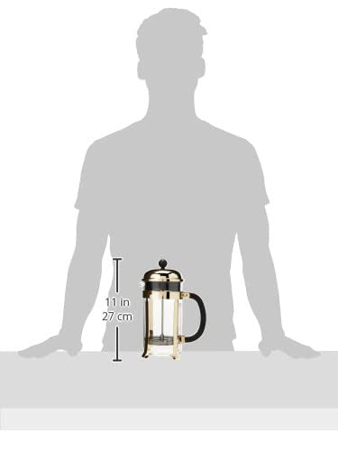34oz Borosilicate Glass French Press Coffee Maker R4058