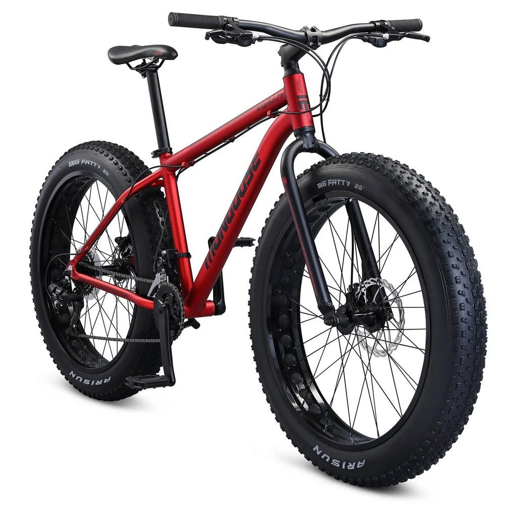 Red 26-Inch 16 Speeds Fat Tire Mountain Bike O382