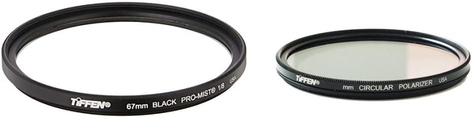 52mm Black Pro-Mist Camera Lens Filter Pack of 2 Q117