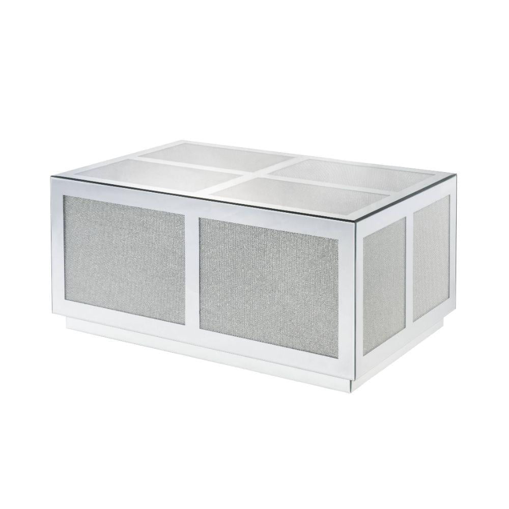 Mirrored Coffee Table + 2 End Tables S17371