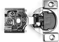 30 Pieces 1/2 inch Overlay Soft Closing Concealed Kitchen Cabinet Door Hinges with Screws K811220