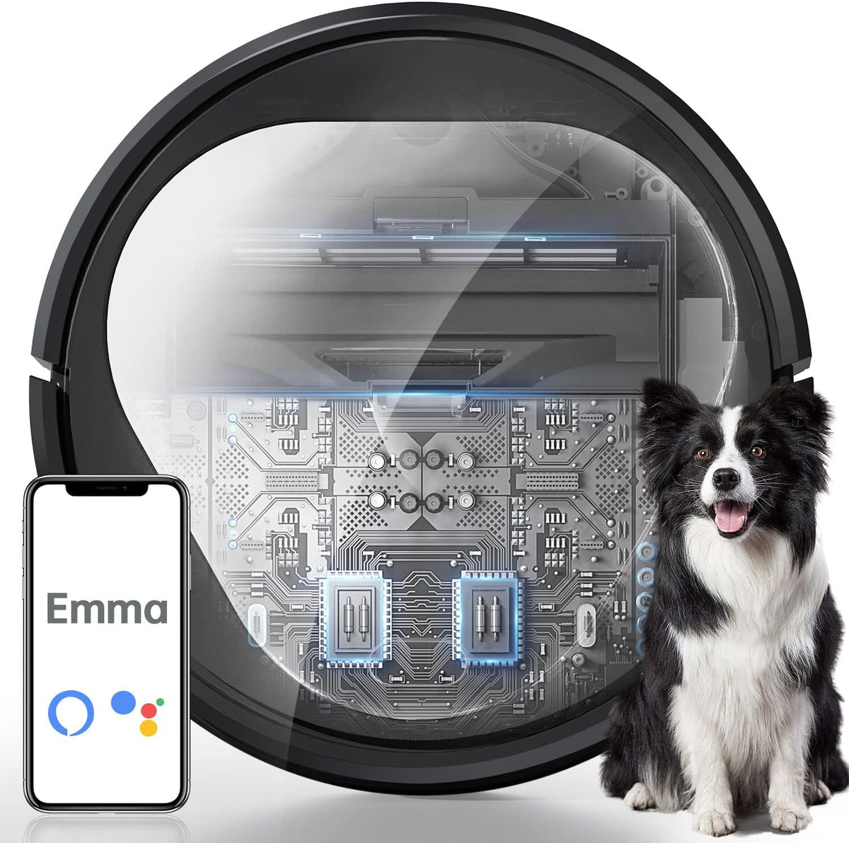 Robot Vacuum Cleaner 3000Pa with Self Charging C6098