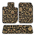 Black Oriental Car Mats O639