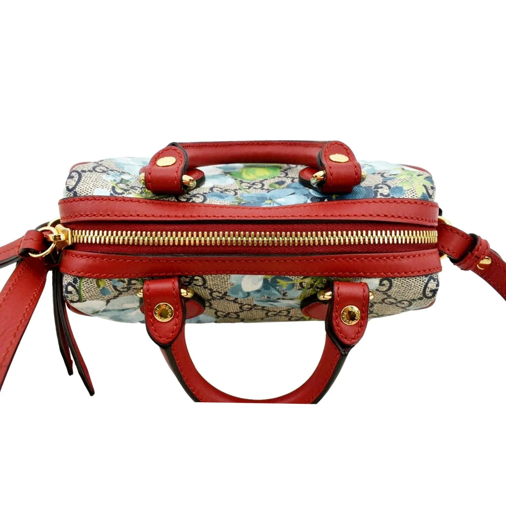 Floral Printed Canvas Mini Crossbody Bag W434691