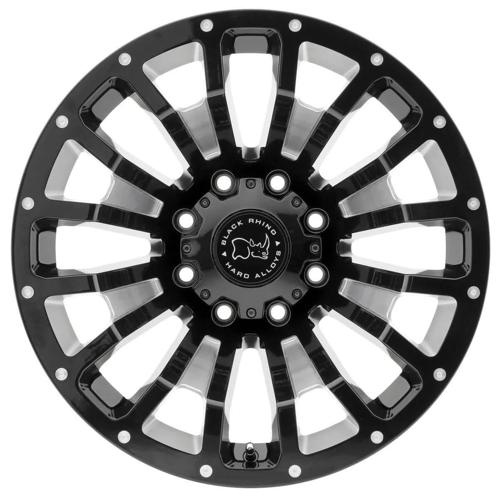 22x12 Gloss Black Wheel with 8x170 Bolt Pattern C112