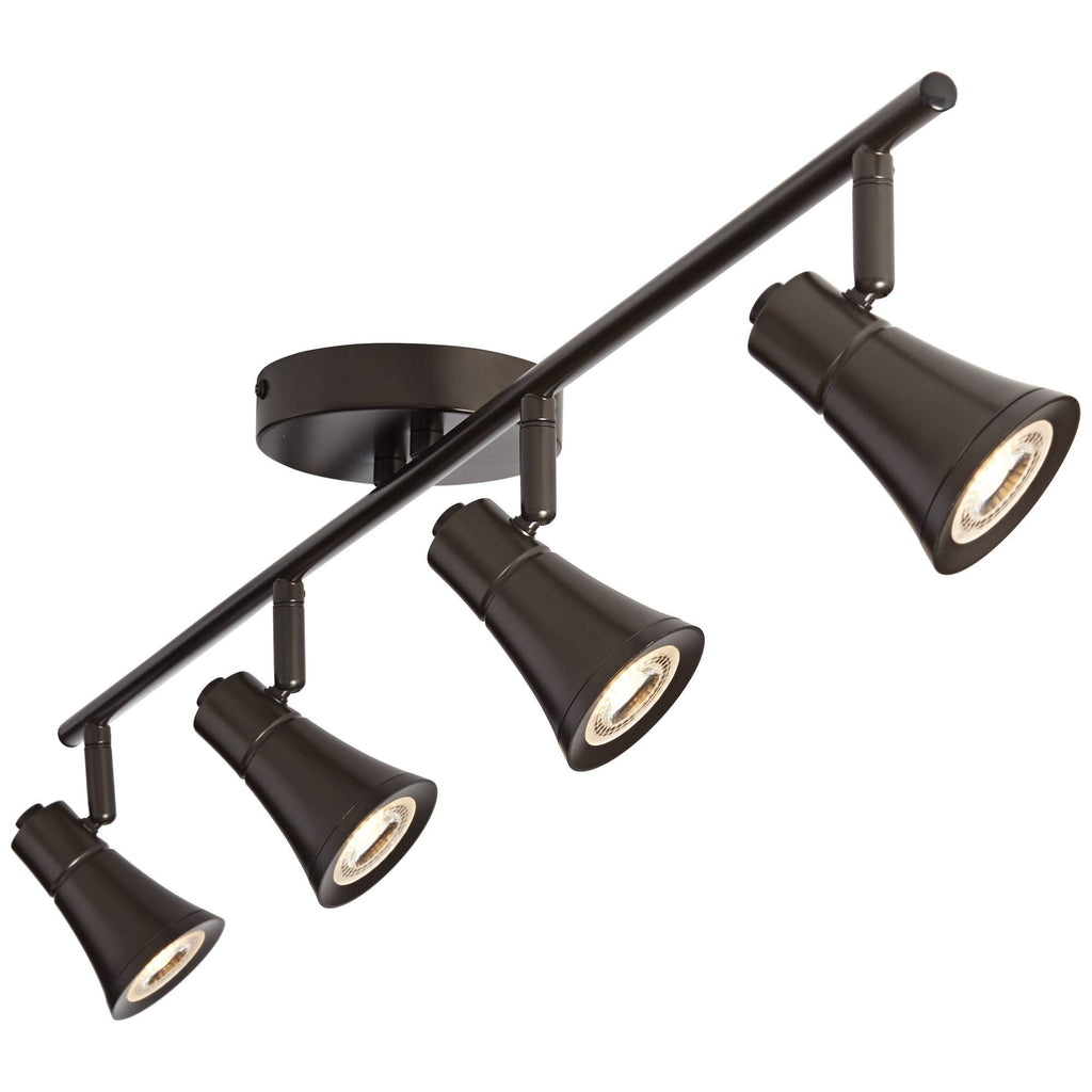 Bronze 4-Light LED Track Fixture B55899