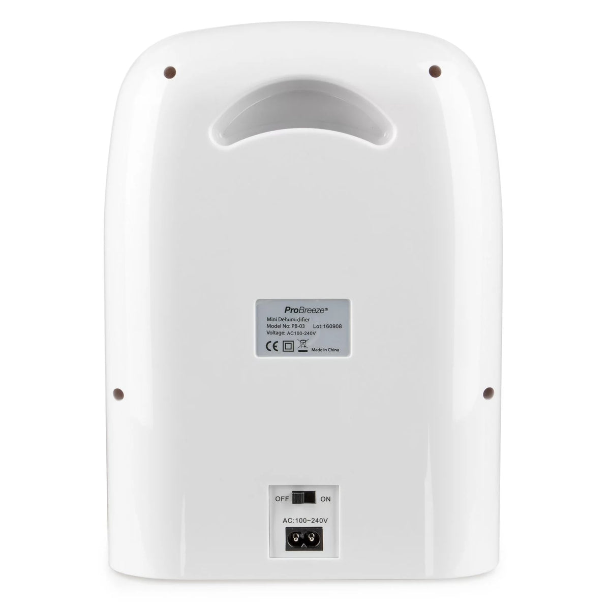 Electric Mini Dehumidifier, 2200 Cubic Feet F730241