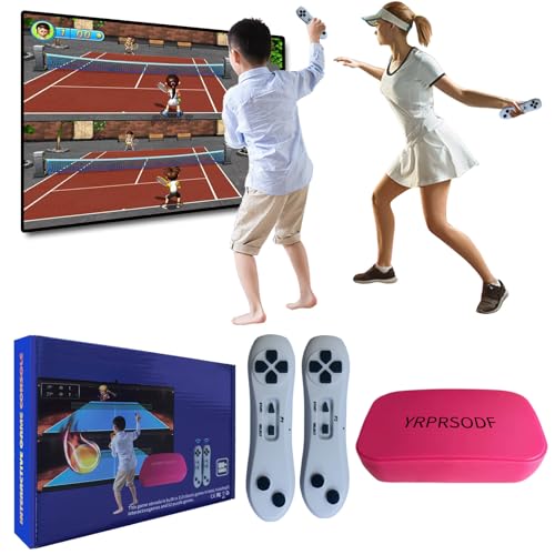 Grey TV Game Console with 2.4G Wireless Gamepad D15361