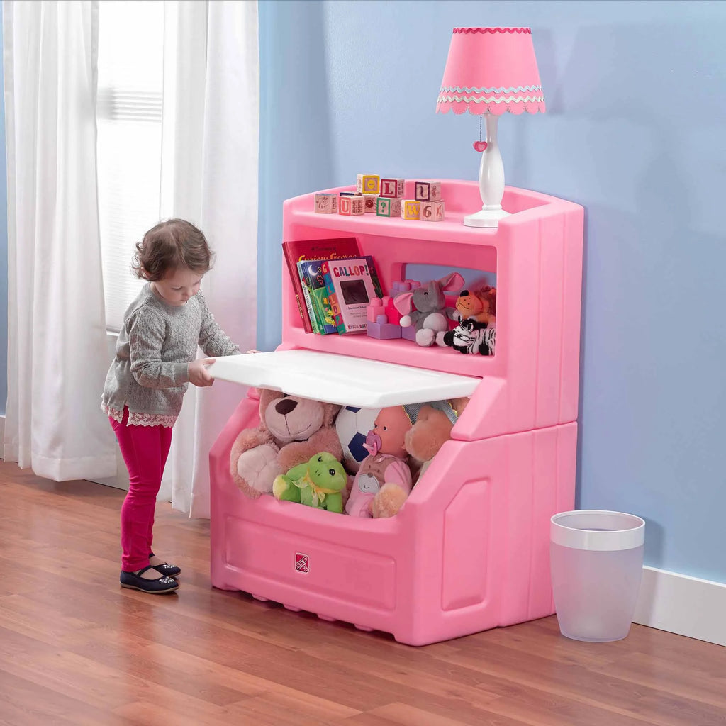 Kids Plastic Storage Bin and Toy Organizer Q9590
