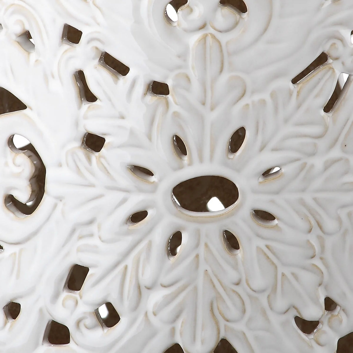 White Patio Stool J499124
