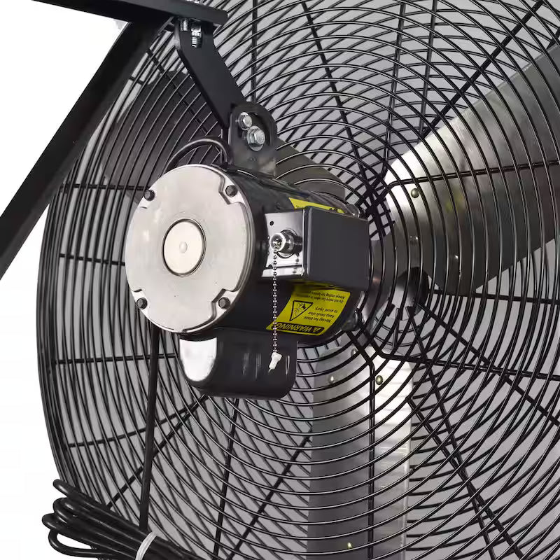Black Wall Mounted Fan I279913