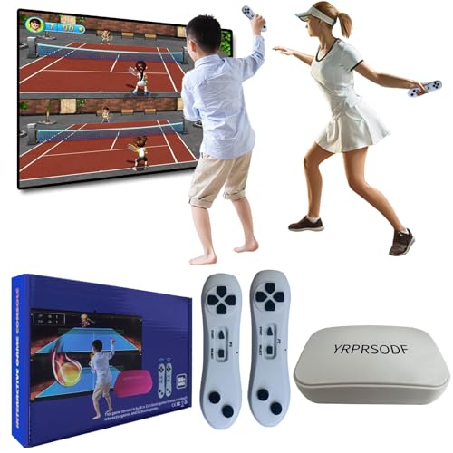 Grey TV Game Console with 2.4G Wireless Gamepad D15361