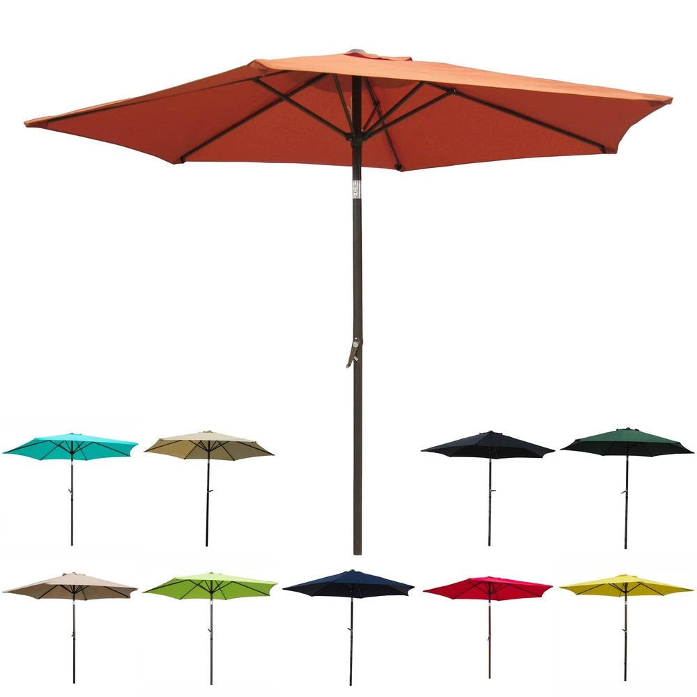 Forest Green Outdoor Aluminum Umbrella V9116
