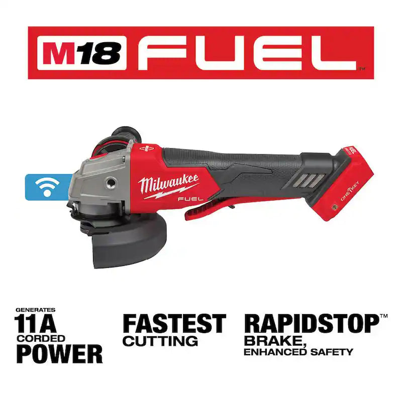 18V Brushless Cordless 4-1/2 in./5 in. Braking Grinder K830