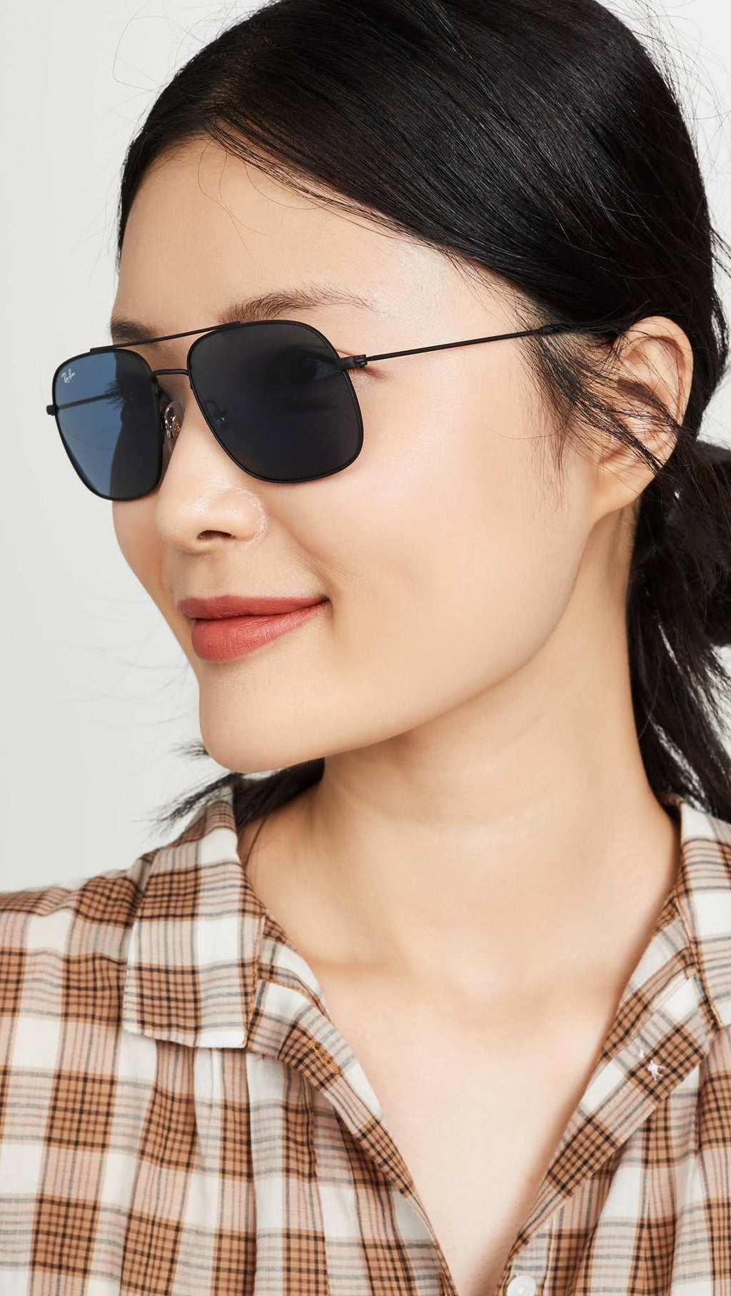 Rubber Black Dark Blue Sunglasses U84460